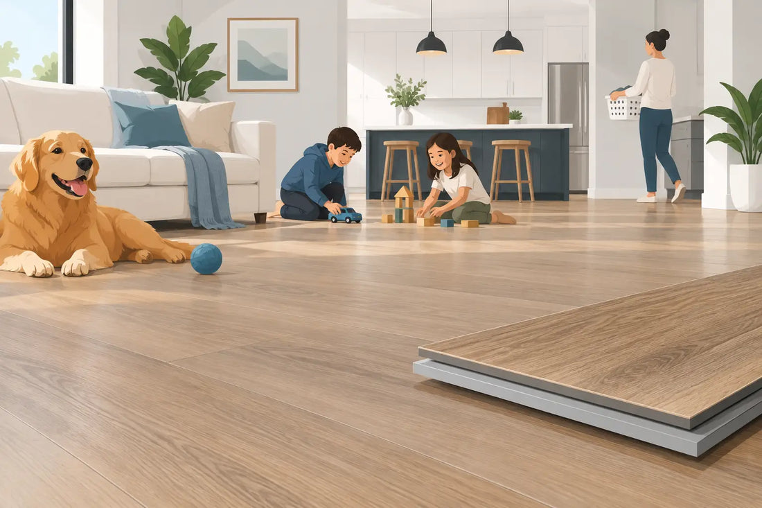 SPC Rigid Core Flooring Benefits for Busy Homes